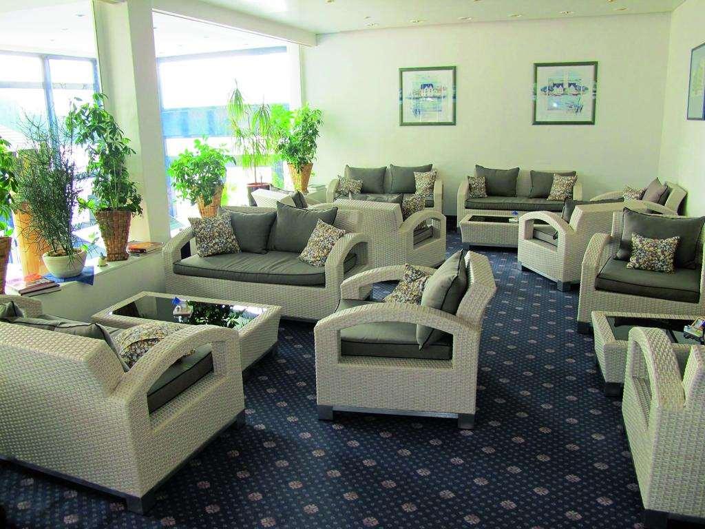 Nordsee Hotel بوركم المطعم الصورة